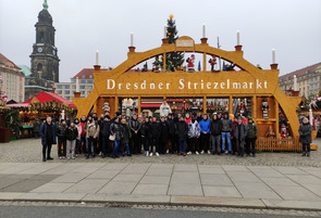 Uczniowie z klas 2w i 4BRg na wycieczce w Dreźnie