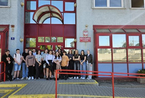 Wizyta klasy 2 TE w Urzędzie Skarbowym