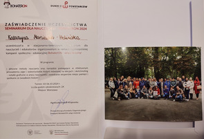 Nauczycielka z naszej szkoły pośród 40 nauczycieli i edukatorów z całej Polski