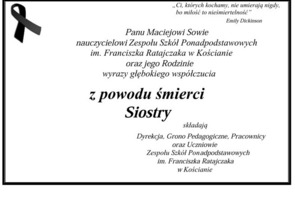 Wyrazy współczucia