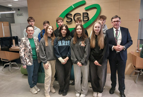 Wycieczka przedmiotowa do Banku Spółdzielczego w Kościanie