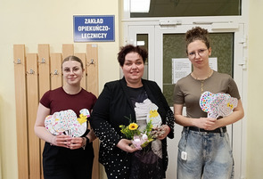 Wizyta na Oddziale Paliatywnym i w Zakładzie Opiekuńczo-Leczniczym Szpitala w Kościanie