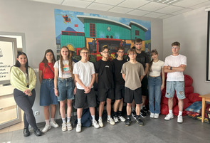 Lekcja pierwszej pomocy w klasie 4BEK